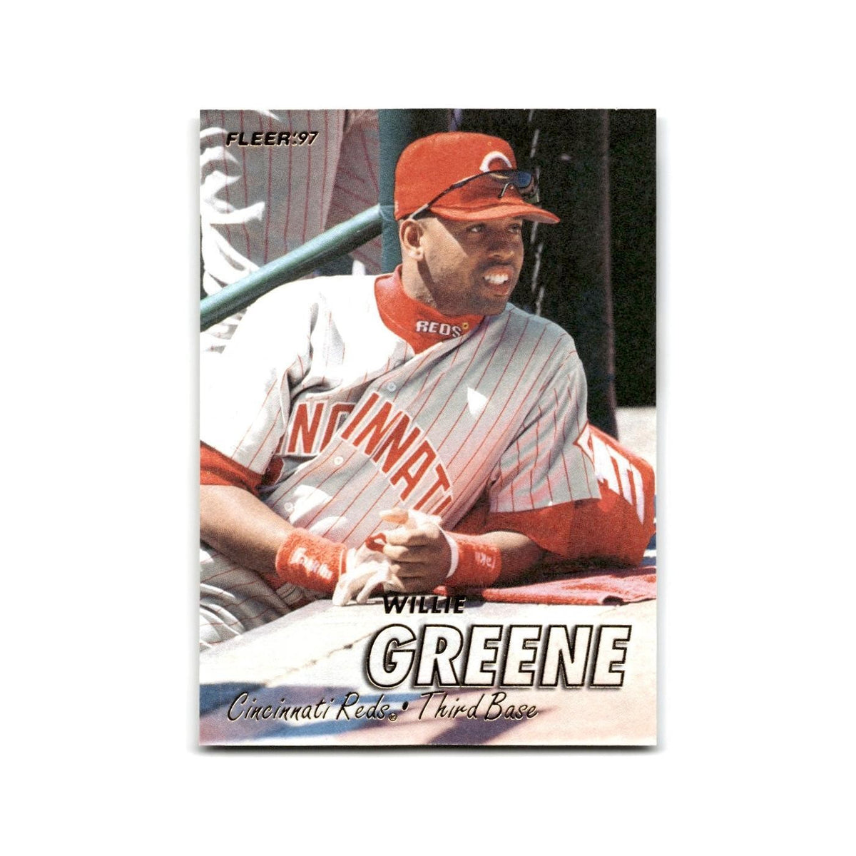 Willie Greene 1997 Fleer #294 Cincinnati Reds Baseball Card NM