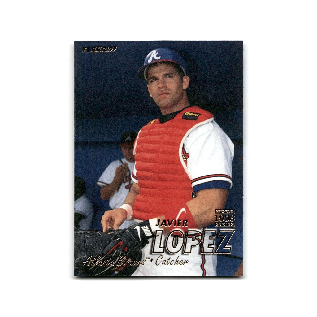 Javier Lopez 1997 Fleer #262 Atlanta Braves NM