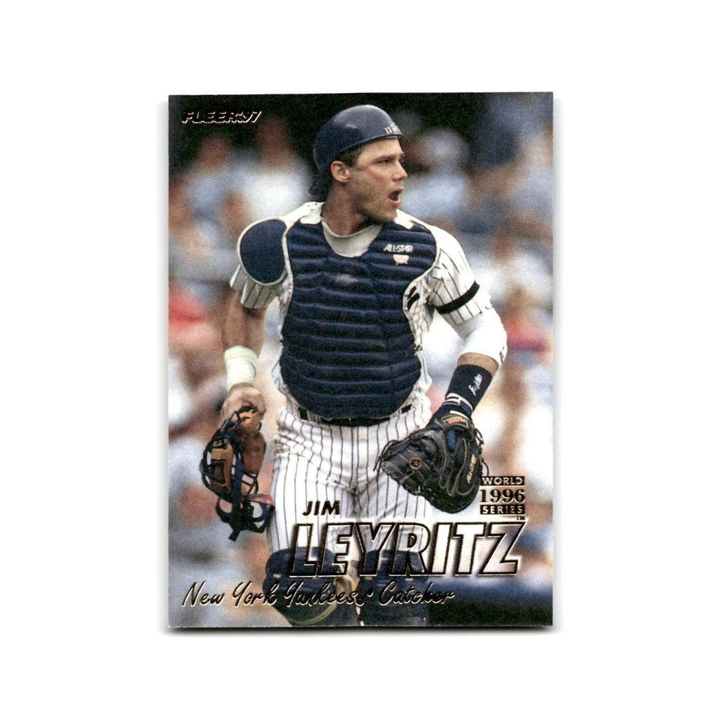 Jim Leyritz 1997 Fleer #170 New York Yankees Baseball Card NM