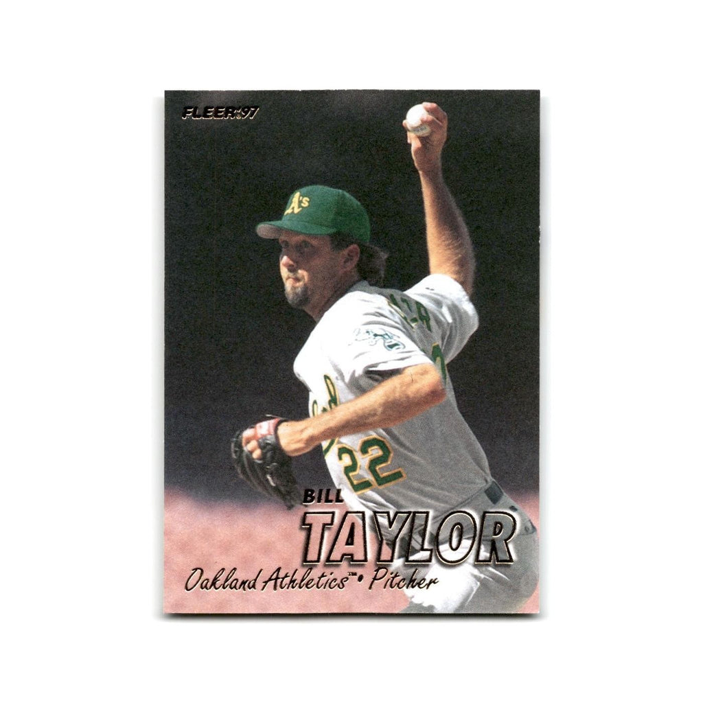 Bill Taylor 1997 Fleer #197 Oakland Athletics Baseball Card NM