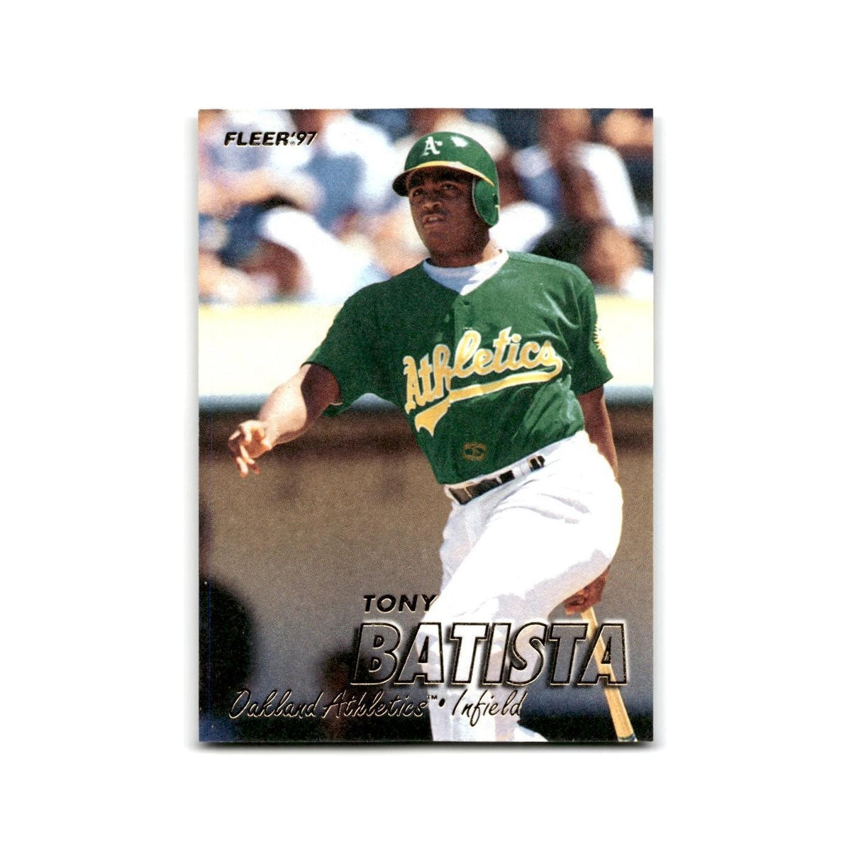 Tony Batista 1997 Fleer #183 Oakland Athletics Baseball Card NM