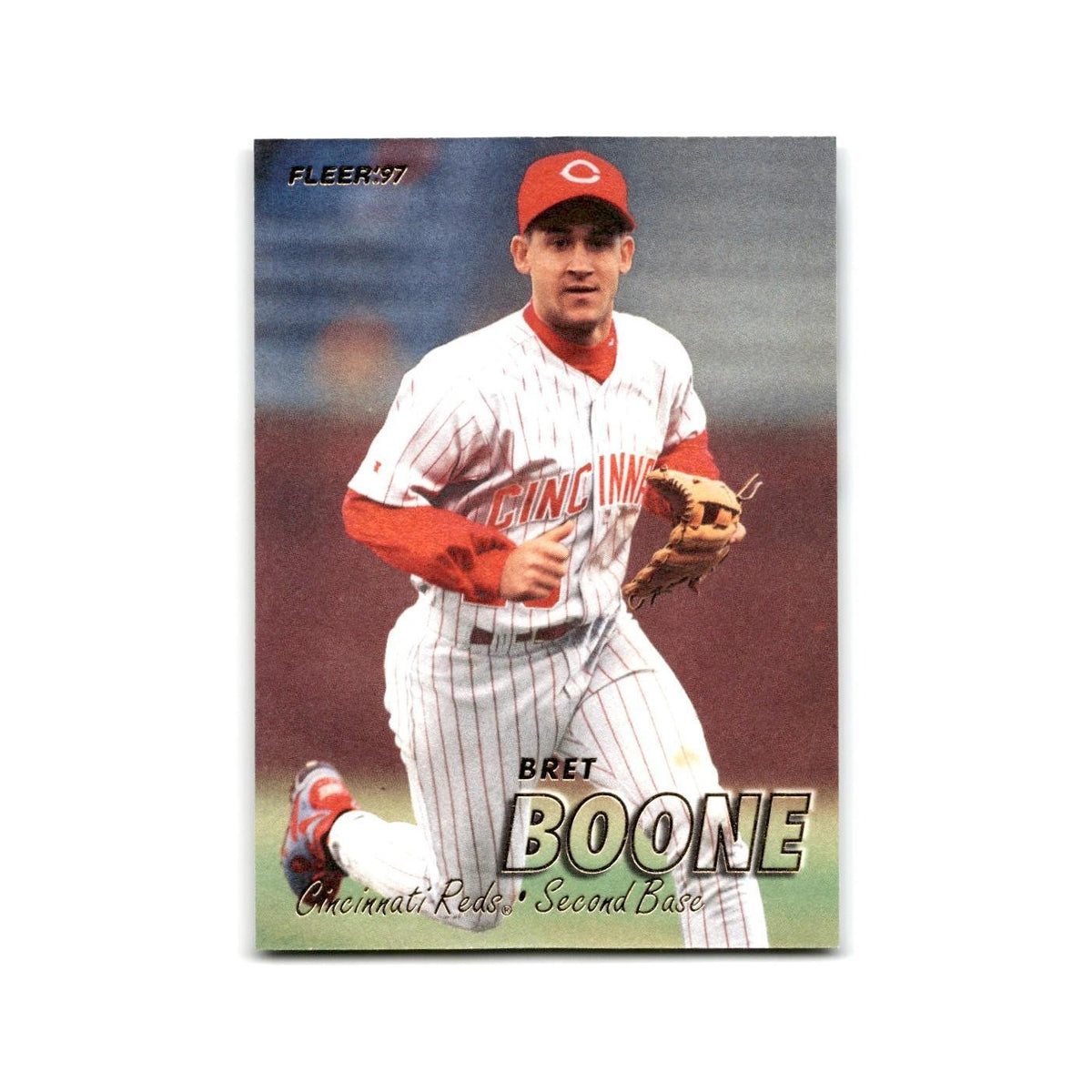 Bret Boone 1997 Fleer #290 Cincinnati Reds Baseball Card NM