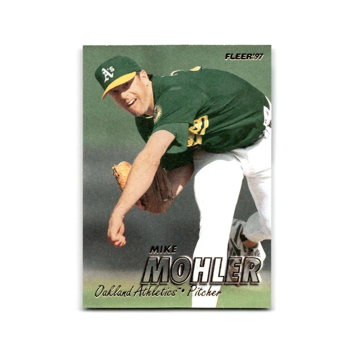 Mike Mohler 1997 Fleer #194 Oakland Athletics NM