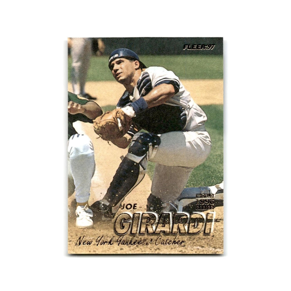 Joe Girardi 1997 Fleer #165 New York Yankees Baseball Card NM