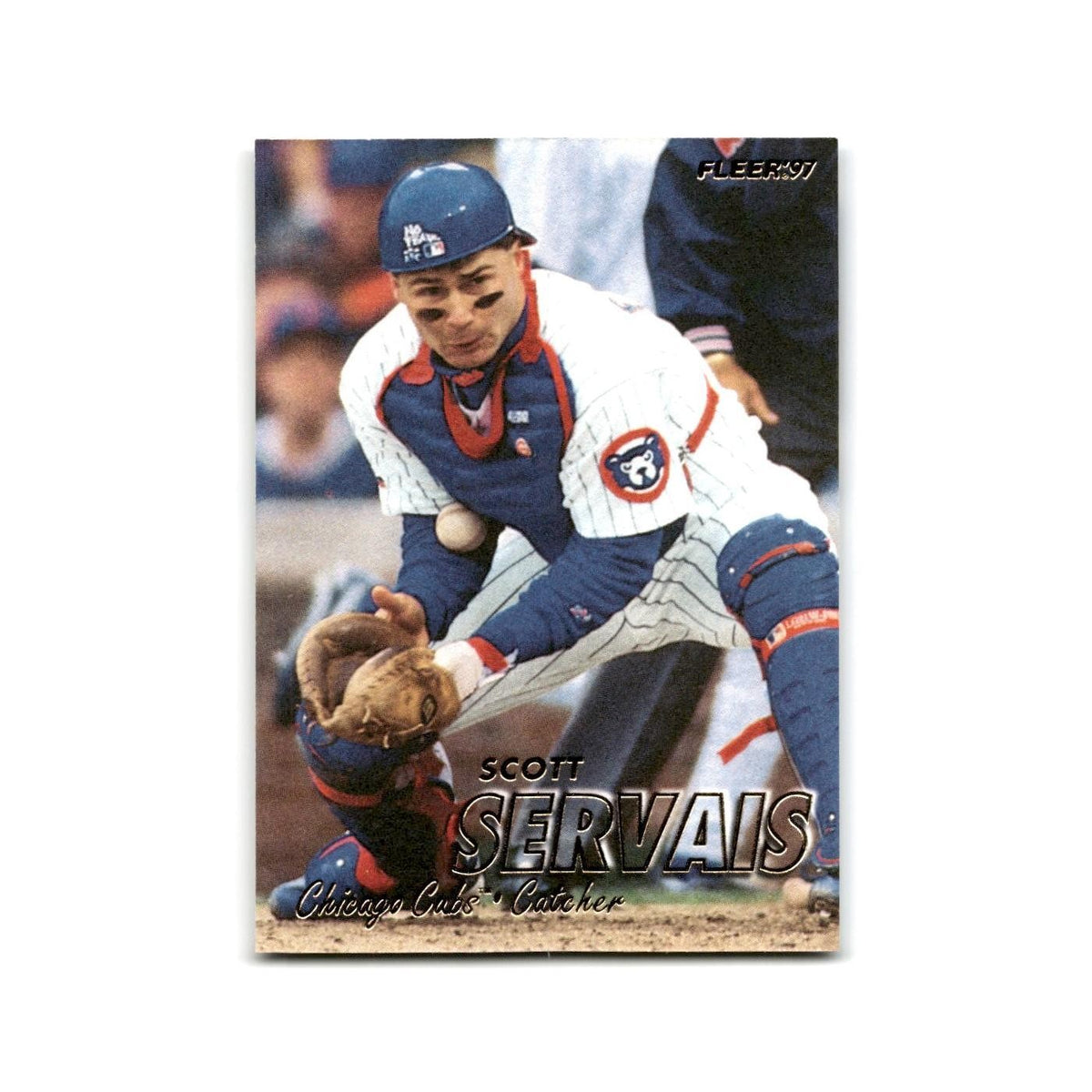 Scott Servais 1997 Fleer #283 Chicago Cubs Baseball Card NM