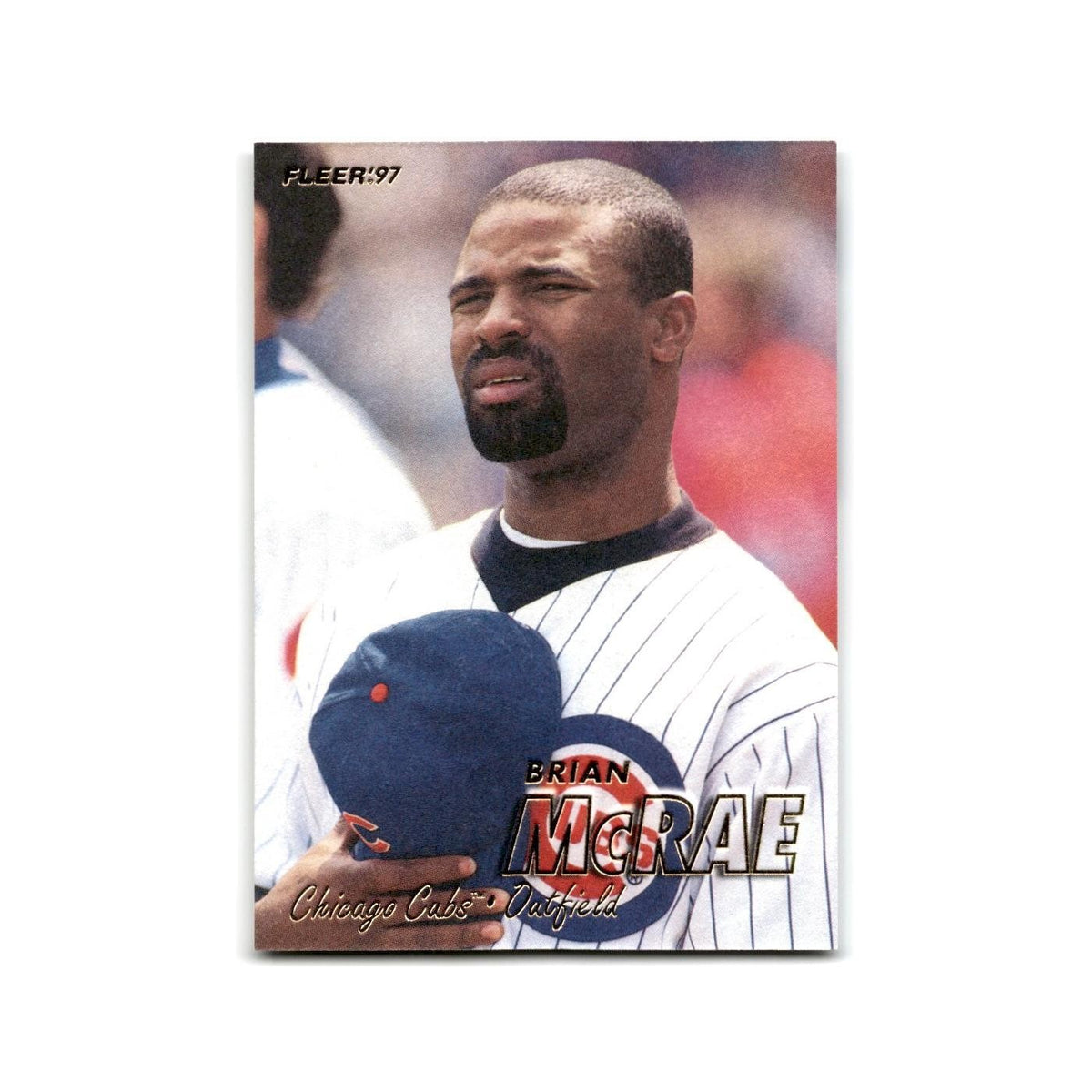 Brian McRae 1997 Fleer #280 Chicago Cubs Baseball Card NM