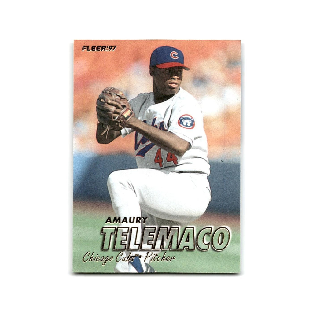 Amaury Telemaco 1997 Fleer #286 Chicago Cubs Baseball Card NM