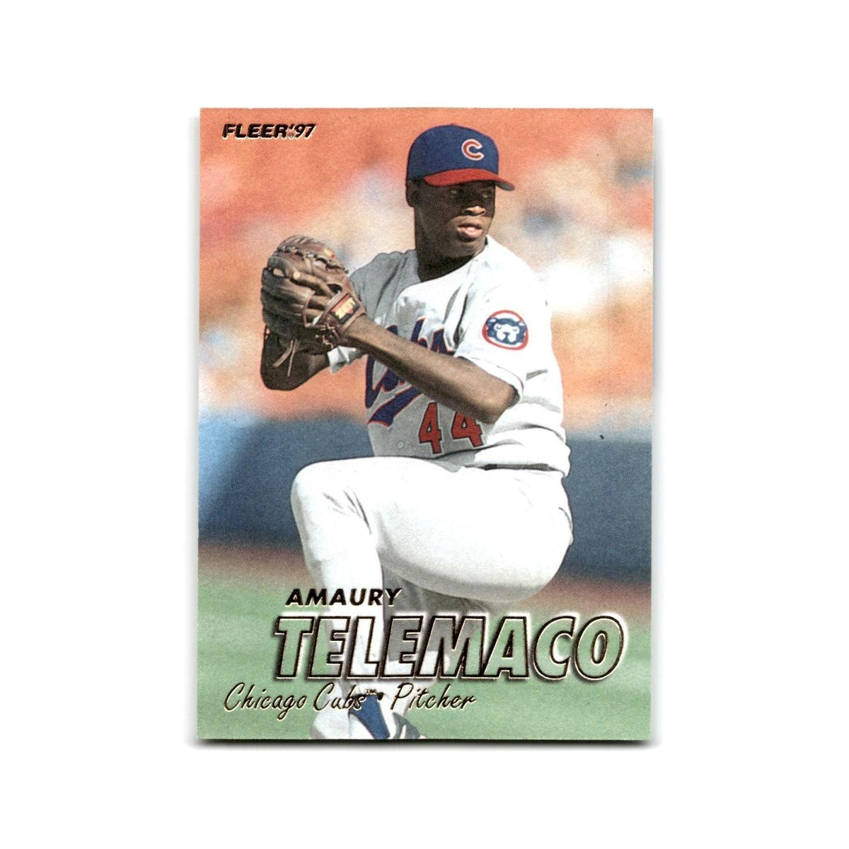 Amaury Telemaco 1997 Fleer #286 Chicago Cubs Baseball Card NM