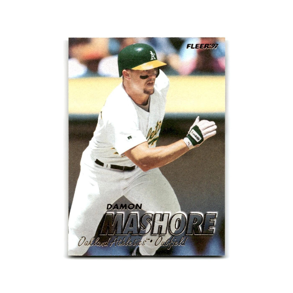Damon Mashore Rookie 1997 Fleer #192 Oakland Athletics Baseball Card NM