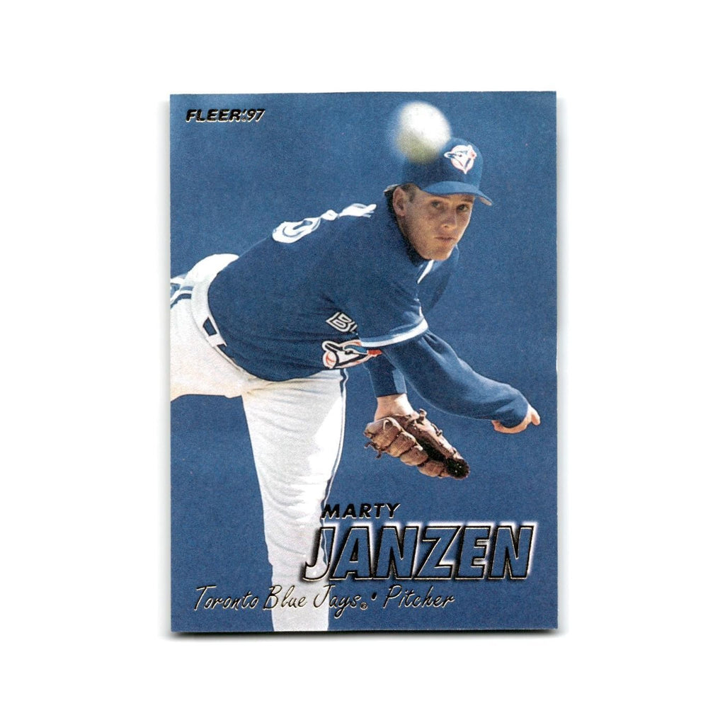 Marty Janzen 1997 Fleer #243 Toronto Blue Jays Baseball Card NM