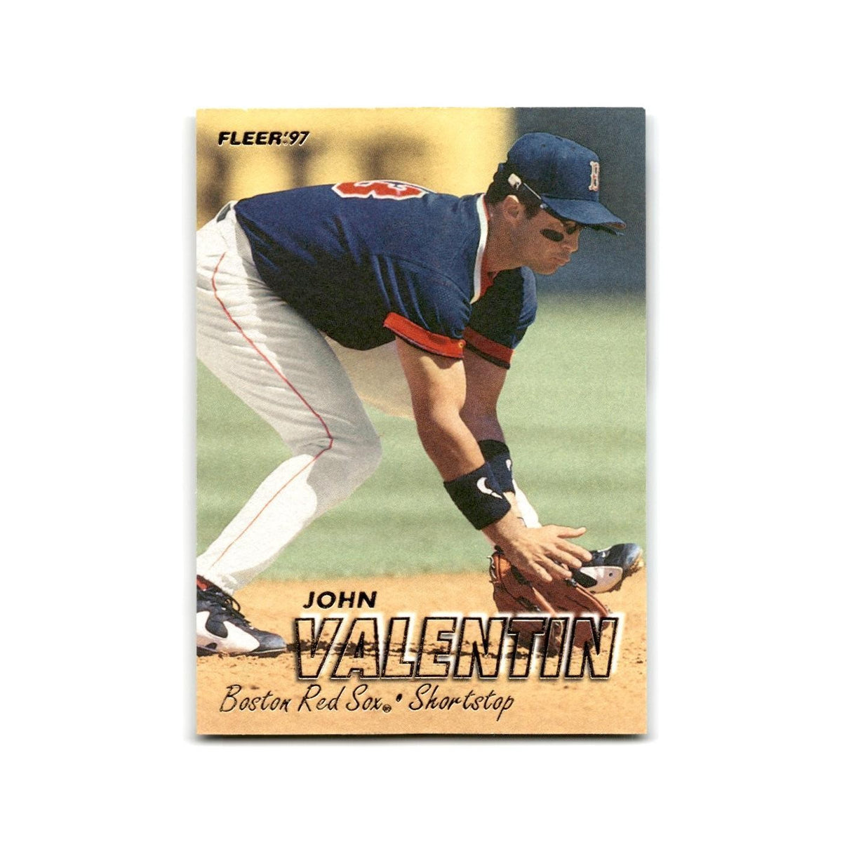 John Valentin 1997 Fleer #31 Boston Red Sox Baseball Card NM