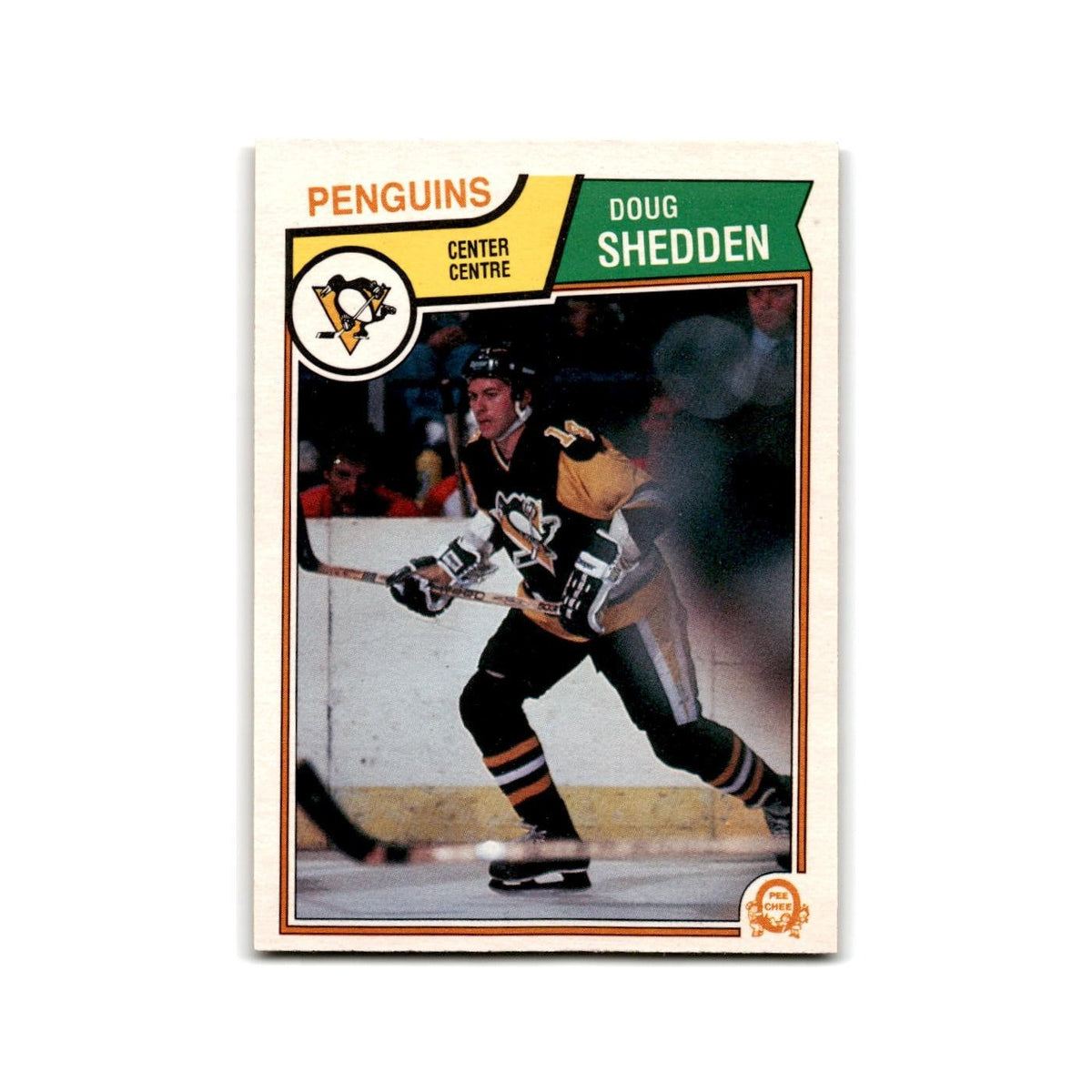1983 O-Pee-Chee Doug Shedden RC Pittsburgh Penguins #285