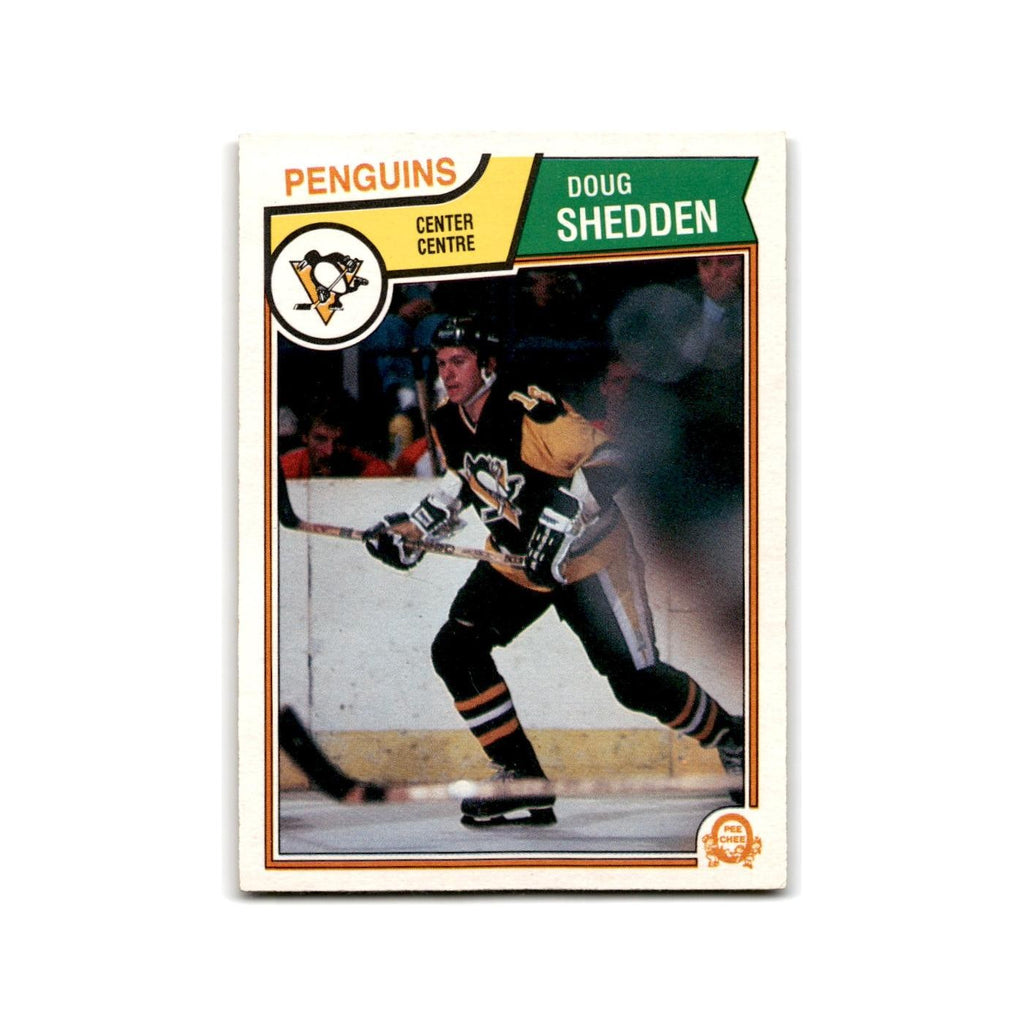 1983 O-Pee-Chee Doug Shedden RC Pittsburgh Penguins #285