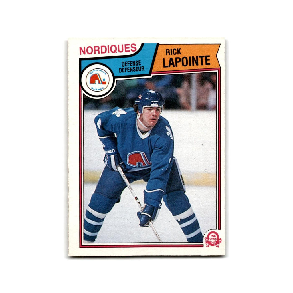 1983 O-Pee-Chee Rick Lapointe Quebec Nordiques #294