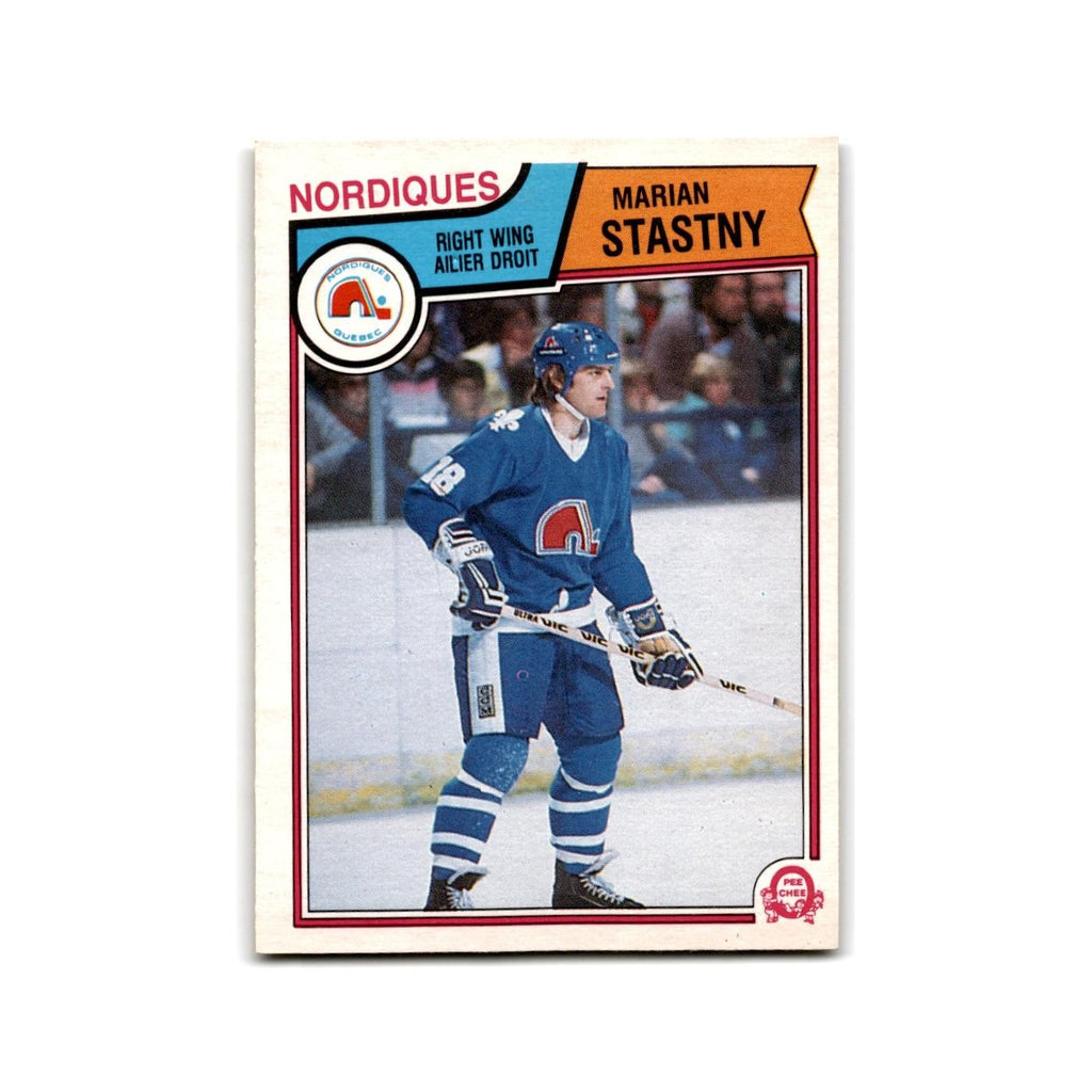 1983 O-Pee-Chee Marian Stastny Quebec Nordiques #303