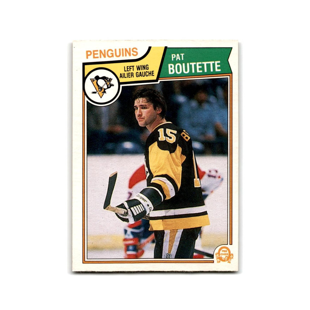 1983 O-Pee-Chee Pat Boutette Pittsburgh Penguins #276