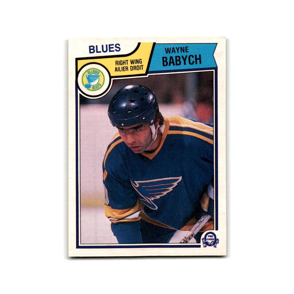 1983 O-Pee-Chee Wayne Babych St. Louis Blues #310