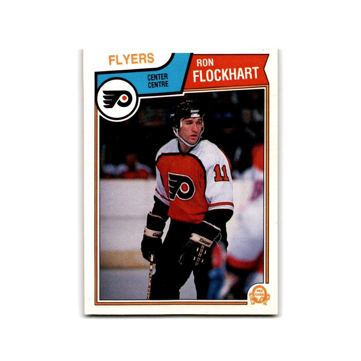 1983 O-Pee-Chee Ron Flockhart Philadelphia Flyers #264