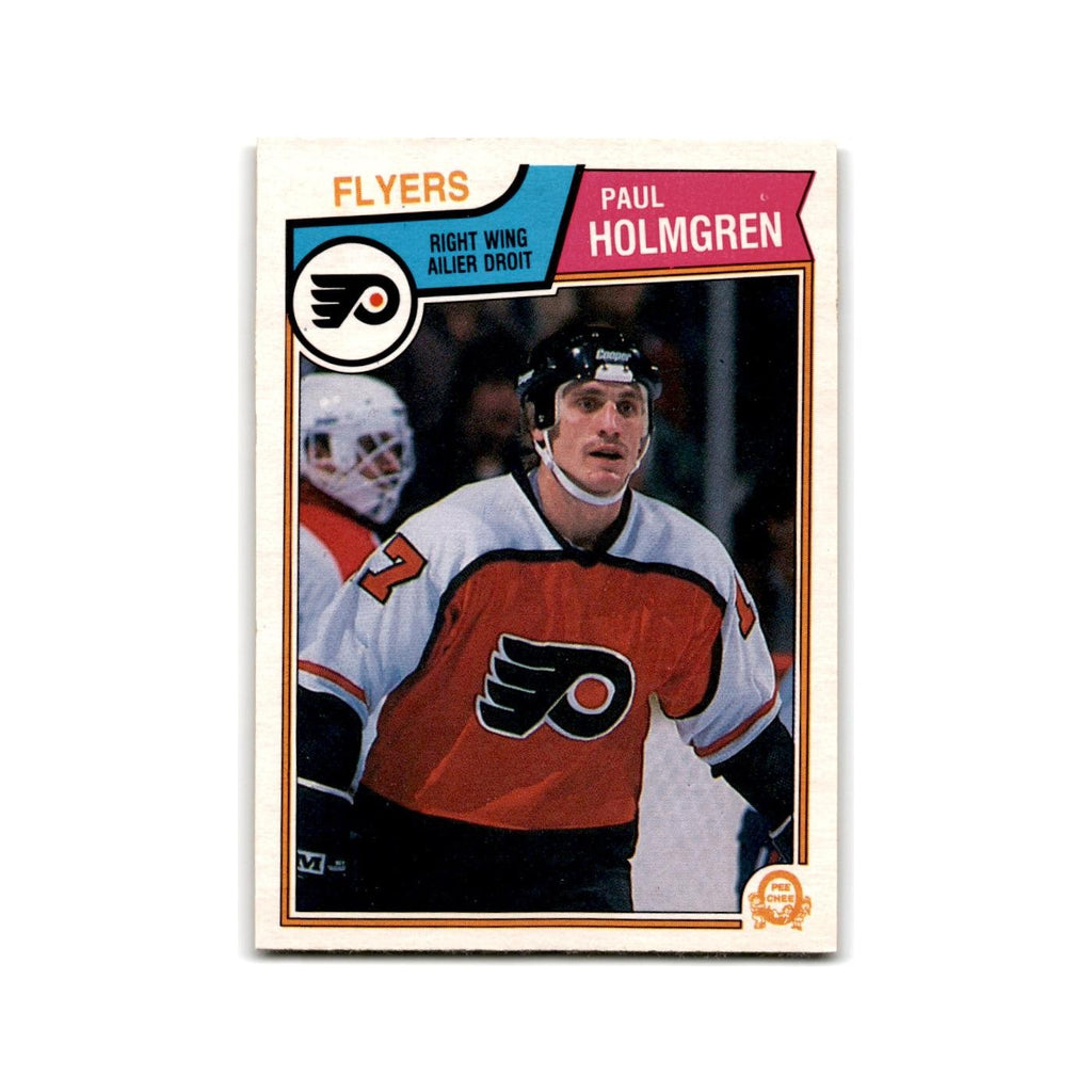 1983 O-Pee-Chee Paul Holmgren Philadelphia Flyers #266