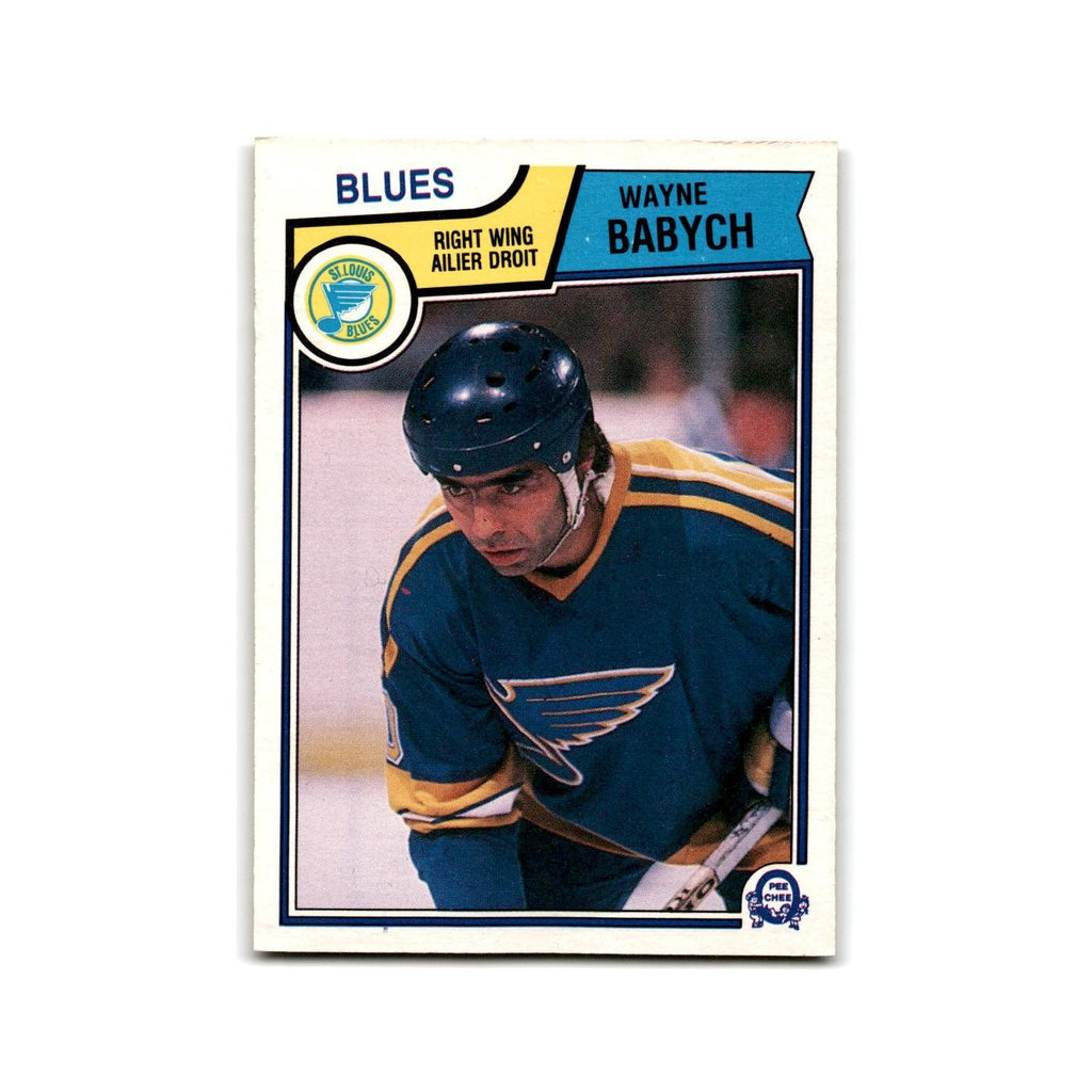1983 O-Pee-Chee Wayne Babych St. Louis Blues #310