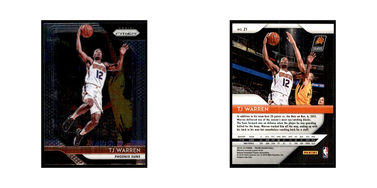 2018 Panini Prizm TJ Warren Basketball Cards #21