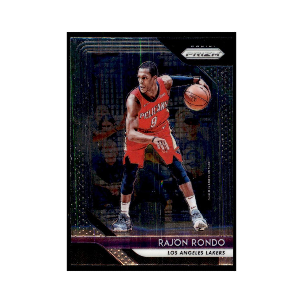 2018 Panini Prizm Rajon Rondo Basketball Cards #36