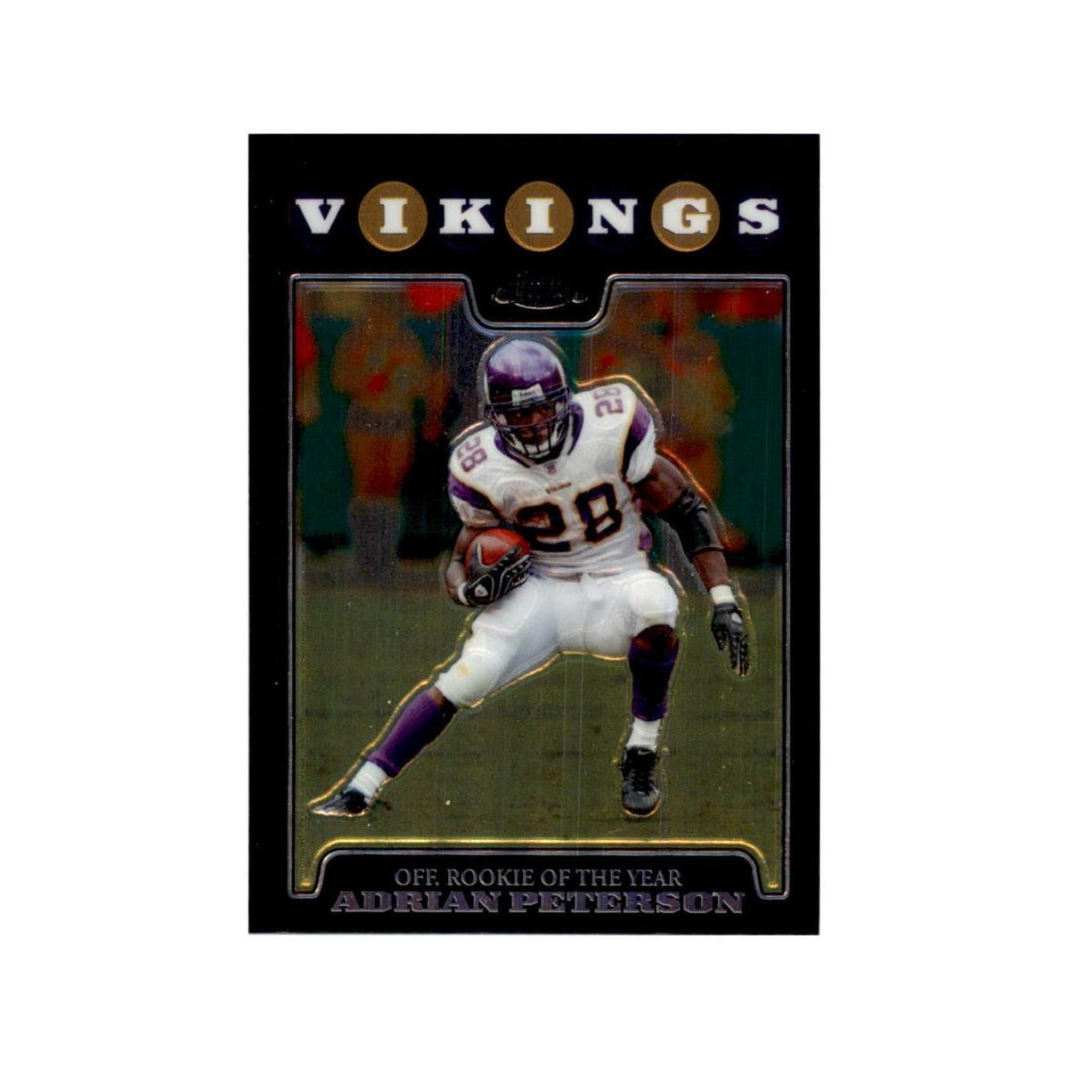 2008 Topps Chrome Adrian Peterson Football Cards #TC164
