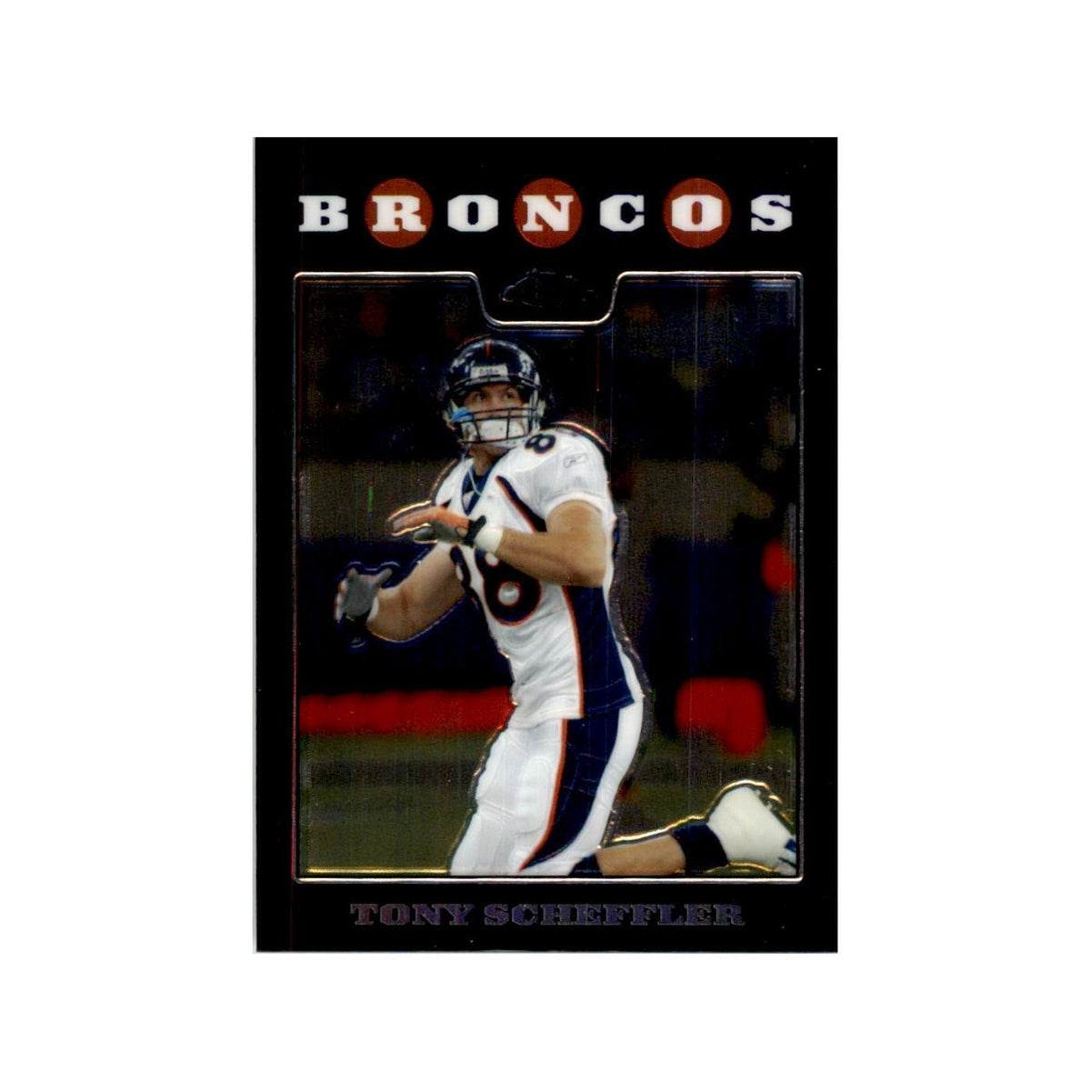 2008 Topps Chrome Tony Scheffler Football Cards #TC101