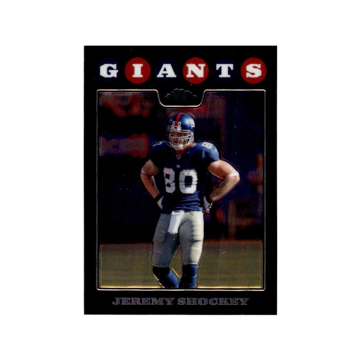 2008 Topps Chrome Jeremy Shockey Football Cards #TC97