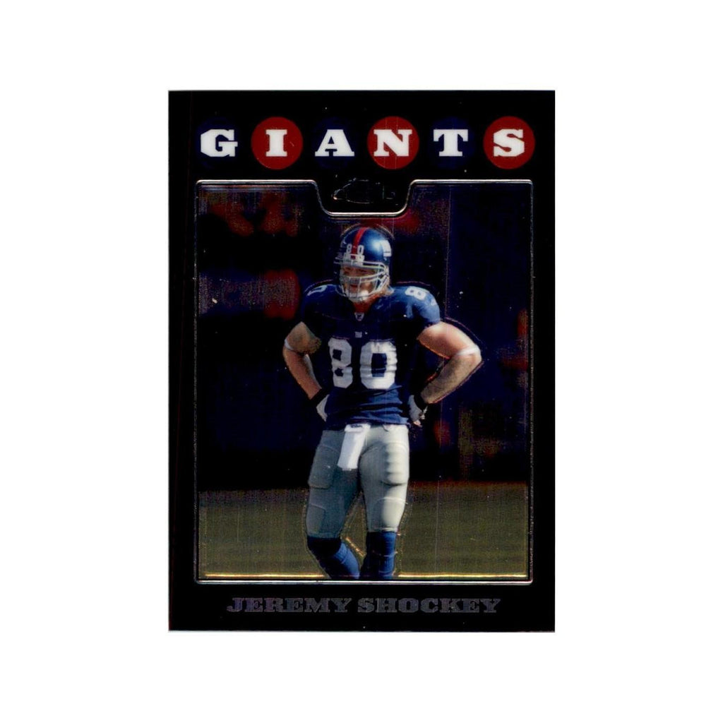 2008 Topps Chrome Jeremy Shockey Football Cards #TC97