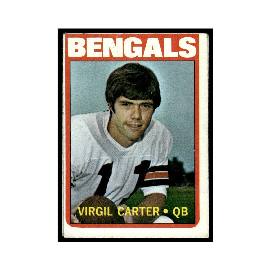 1972 Topps (Damaged) Virgil Carter Bengals #172