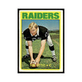 1972 Topps (Damaged) Jim Otto Raiders #86