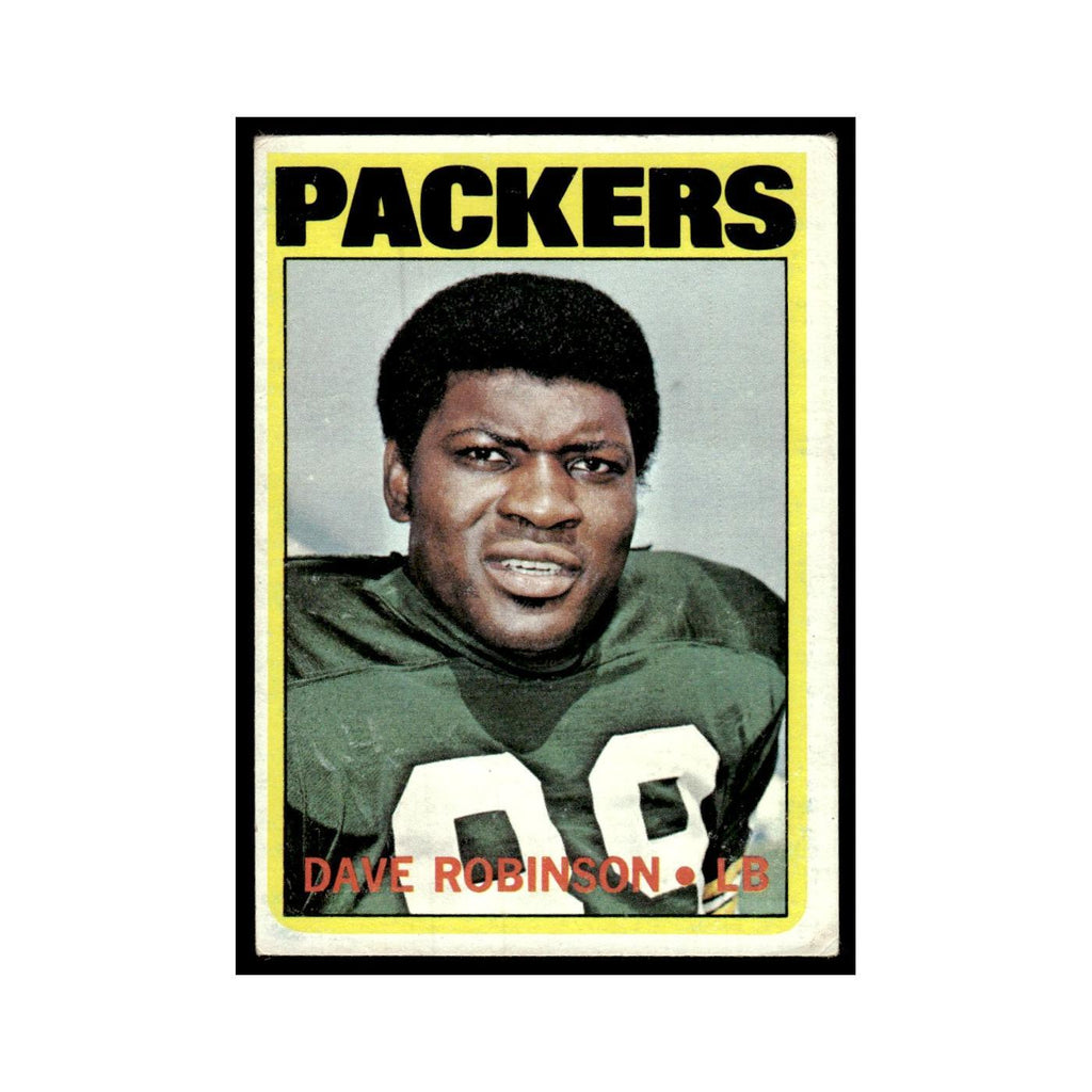 1972 Topps (Damaged) Dave Robinson Packers #116