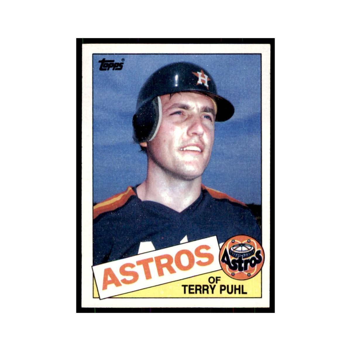 1985 Topps Terry Puhl Baseball Cards #613