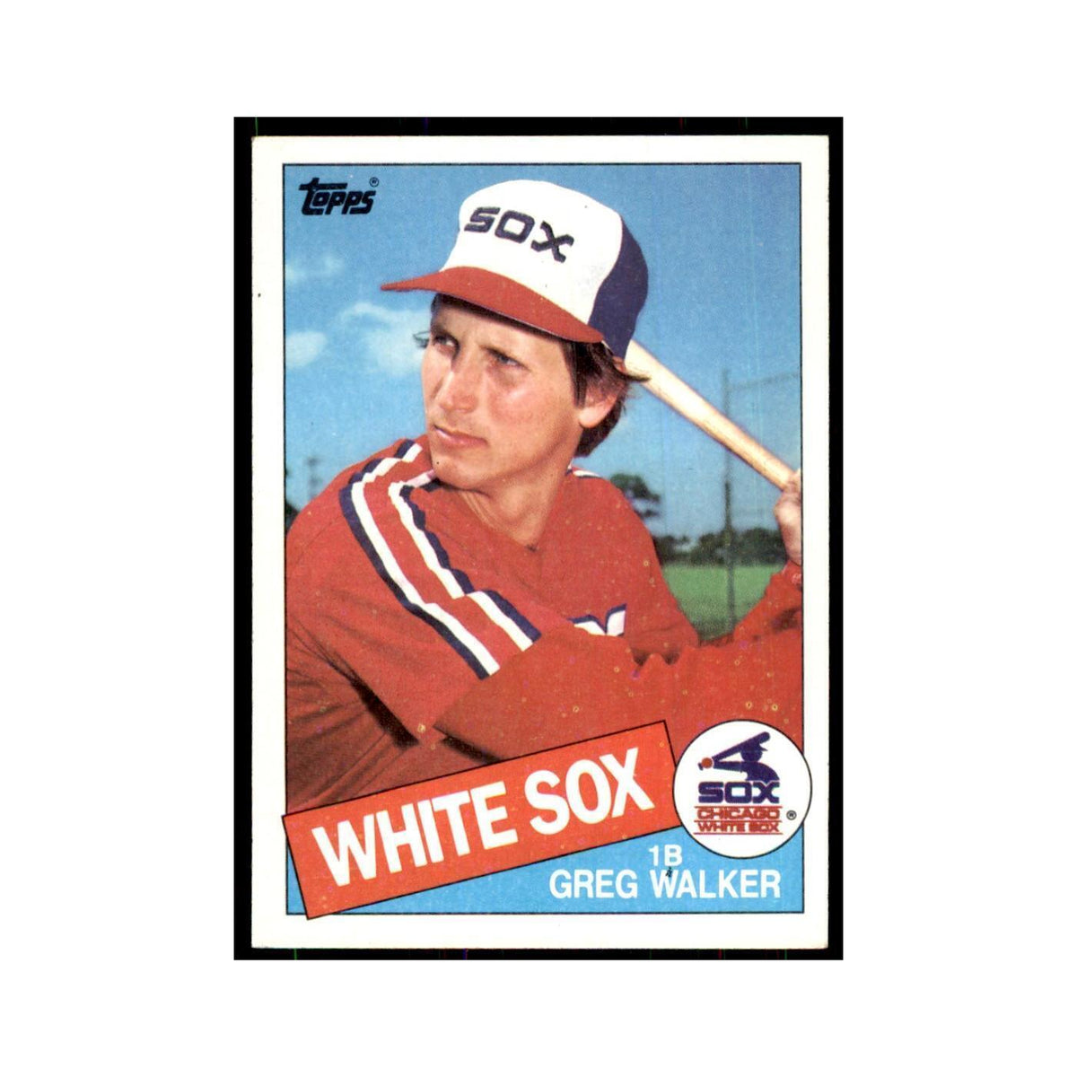 1985 Topps Greg Walker Baseball Cards #623