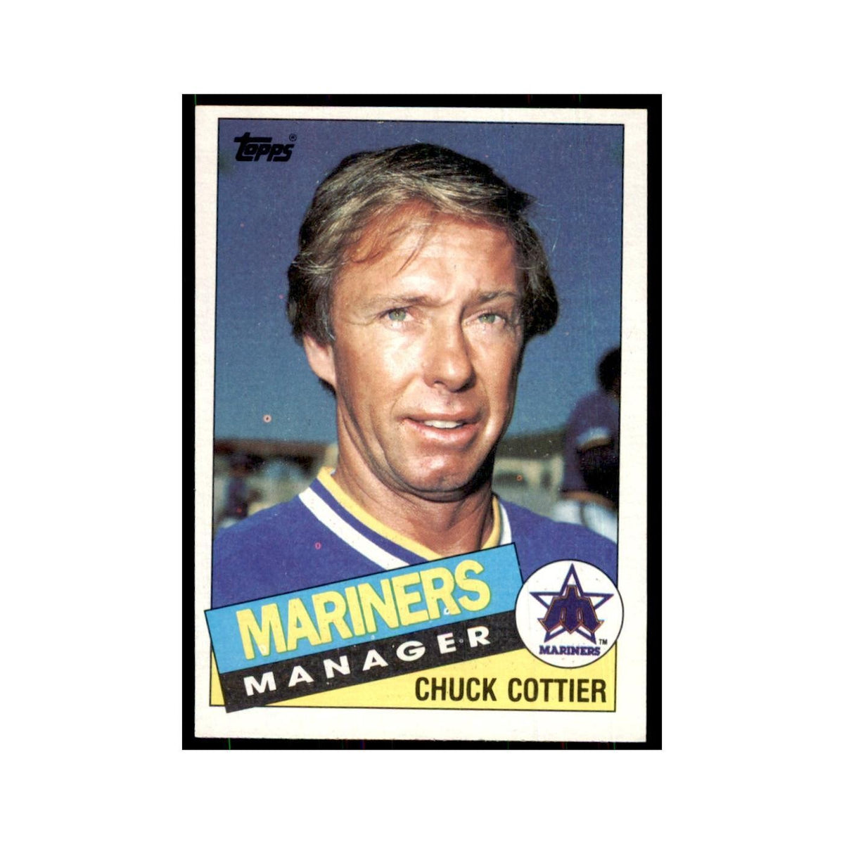 1985 Topps Chuck Cottier Baseball Cards #656