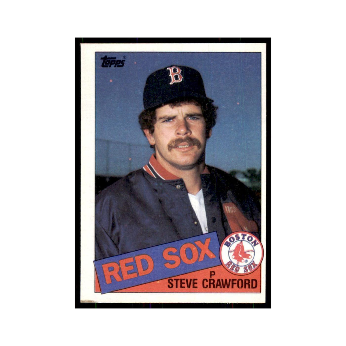 1985 Topps Steve Crawford Baseball Cards #661