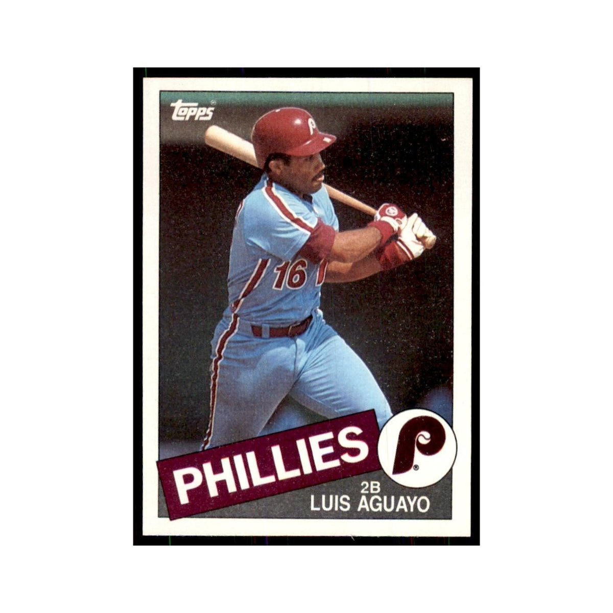 1985 Topps Luis Aguayo Baseball Cards #663