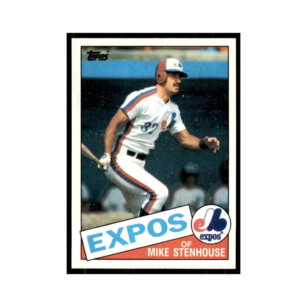 1985 Topps Mike Stenhouse Baseball Cards #658