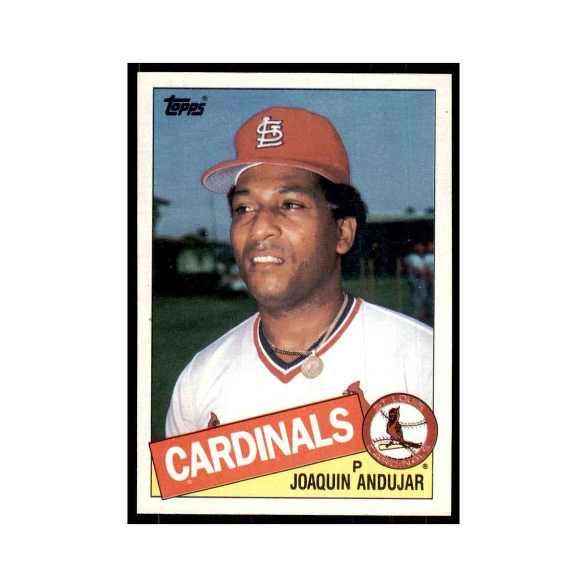 1985 Topps Joaquin Andujar Baseball Cards #655