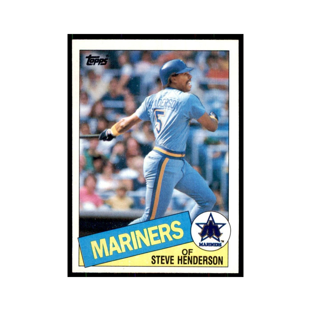 1985 Topps Steve Henderson Baseball Cards #640