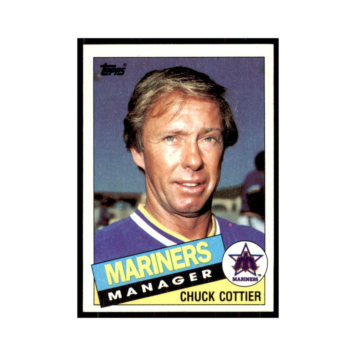 1985 Topps Chuck Cottier Baseball Cards #656