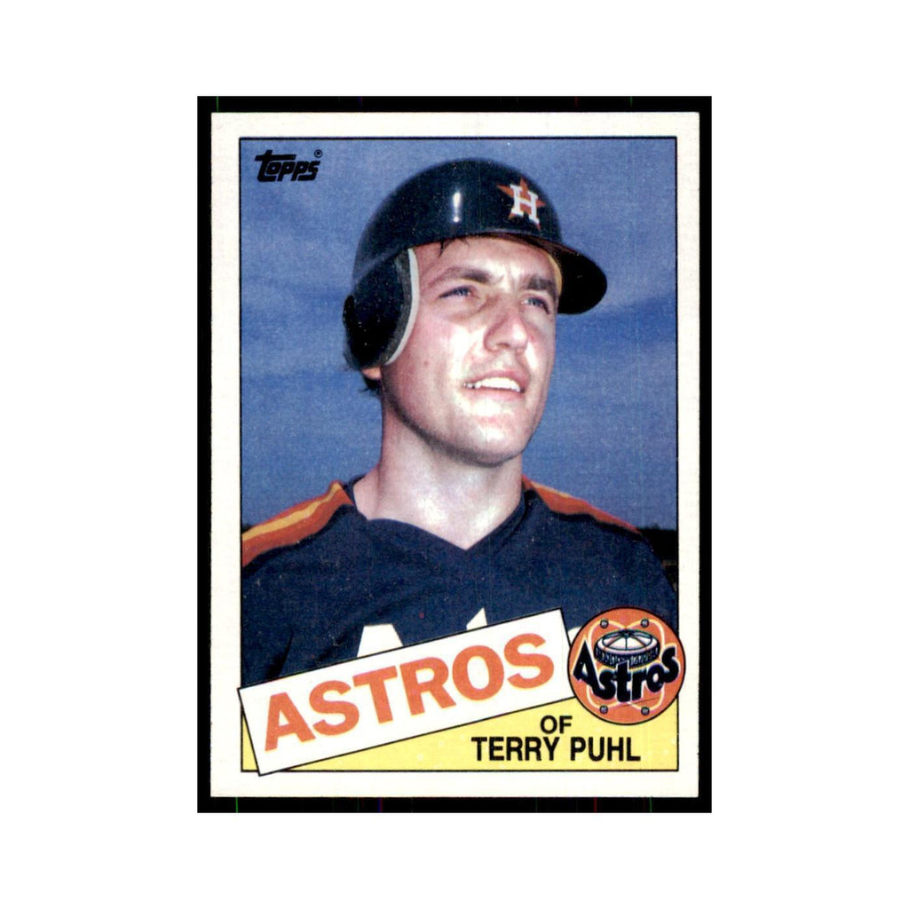1985 Topps Terry Puhl Baseball Cards #613