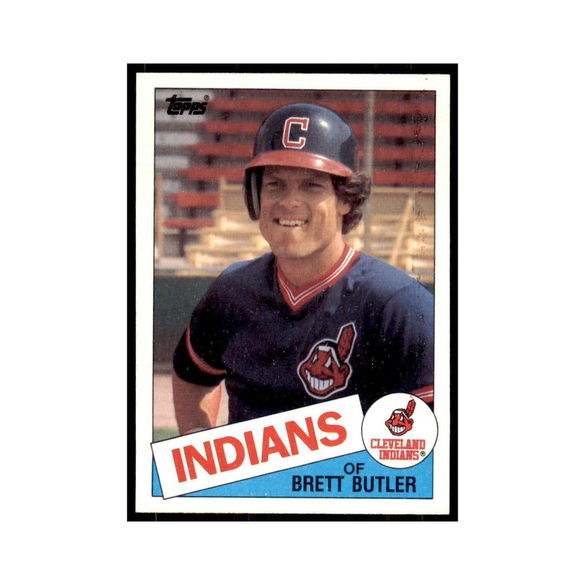 1985 Topps Brett Butler Baseball Cards #637