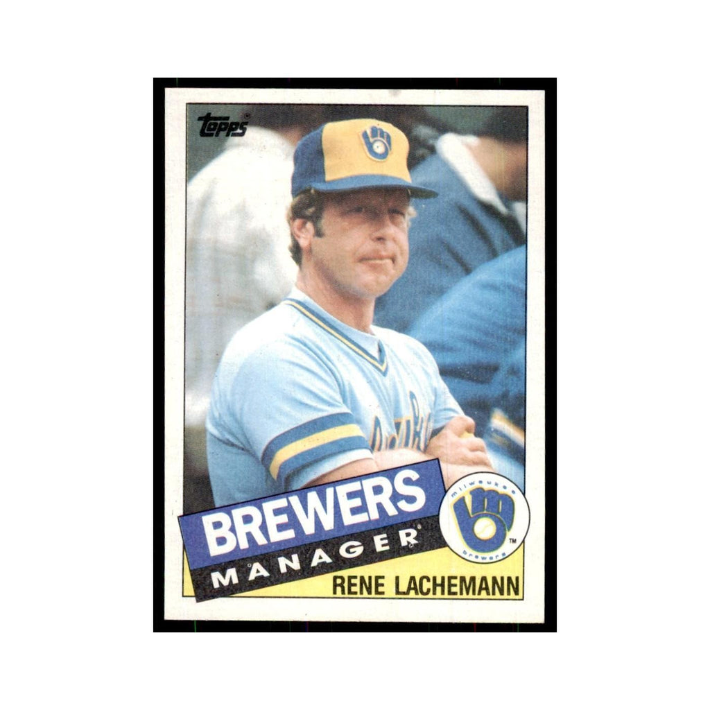 1985 Topps Rene Lachemann Baseball Cards #628