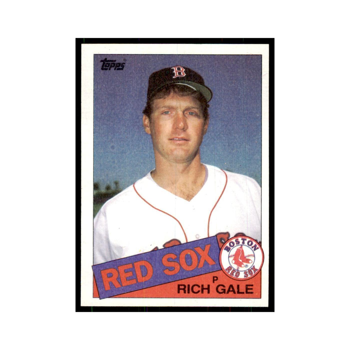 1985 Topps Rich Gale Baseball Cards #606