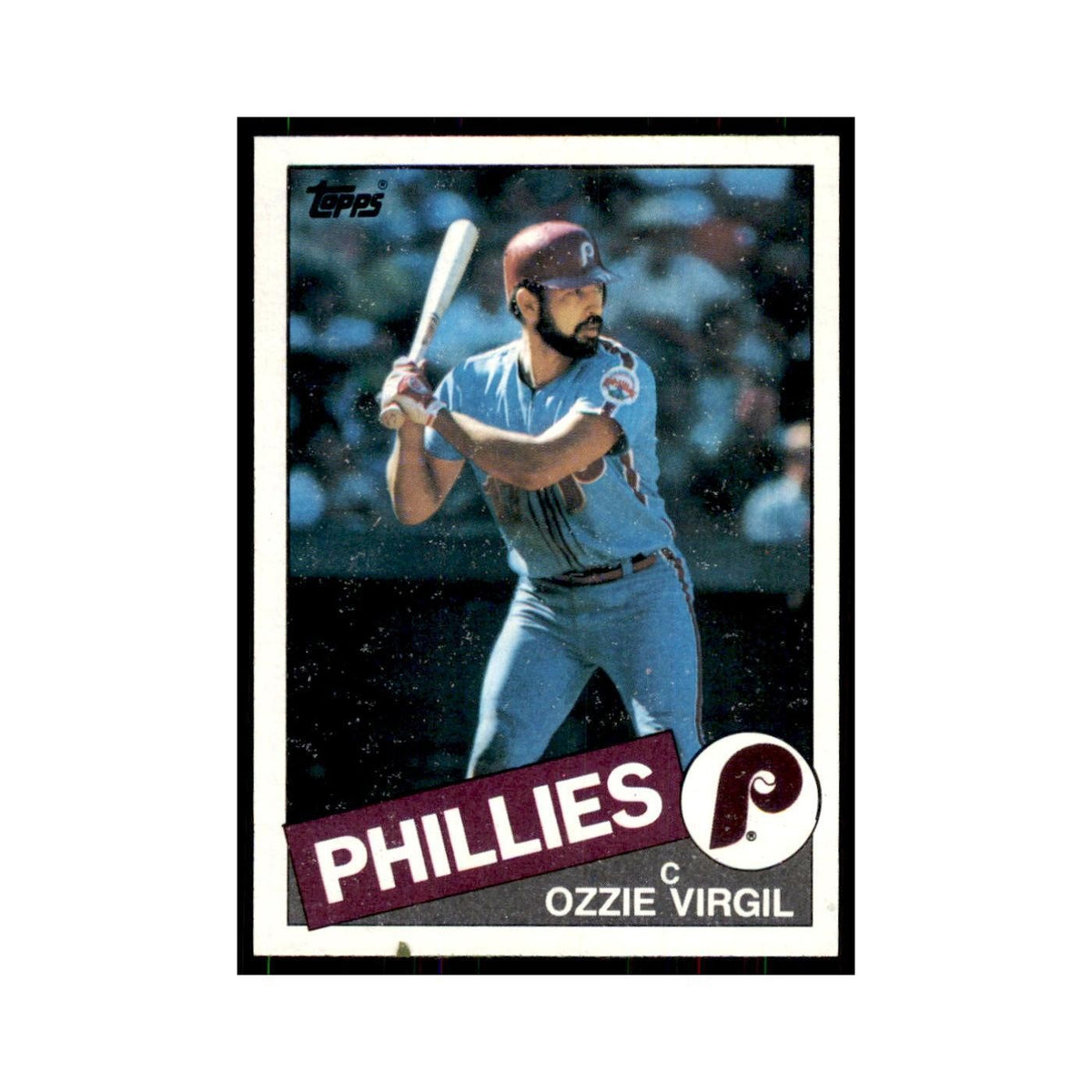 1985 Topps Ozzie Virgil Baseball Cards #611
