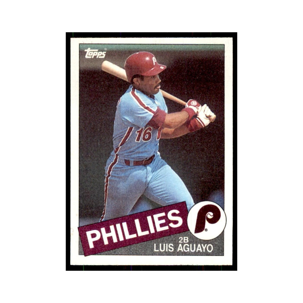 1985 Topps Luis Aguayo Baseball Cards #663