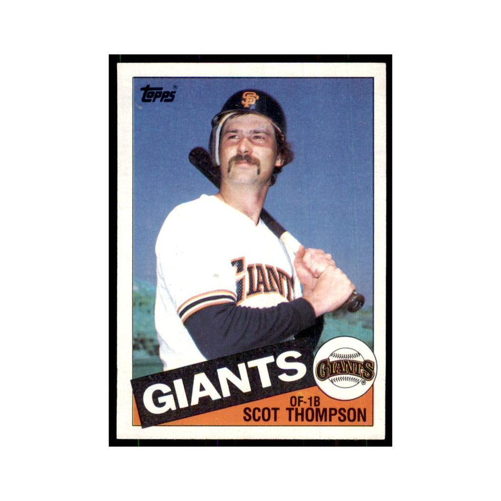 1985 Topps Scot Thompson Baseball Cards #646