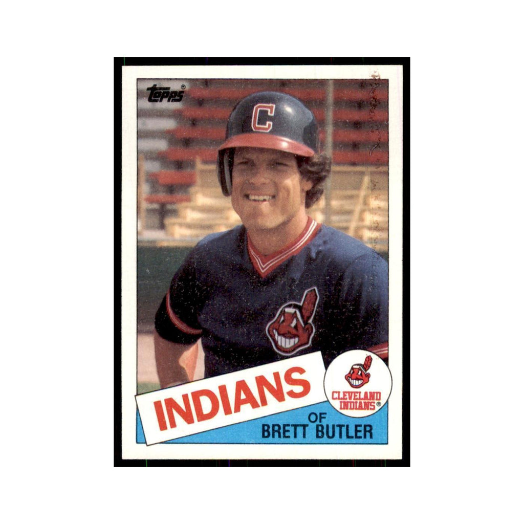 1985 Topps Brett Butler Baseball Cards #637
